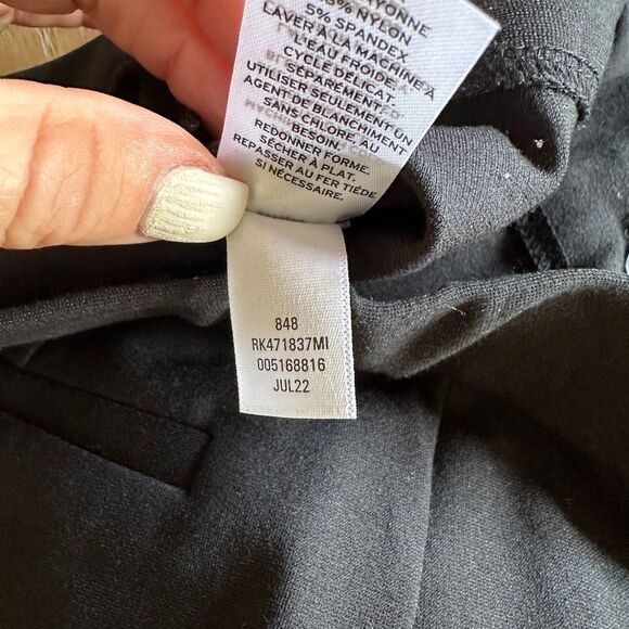 NORDSTROM RACK Essential Ponte Pants In Black - Picture 9 of 10